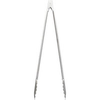 First Street Spring Tong, Stainless Steel, 16 Inch, 1 Each