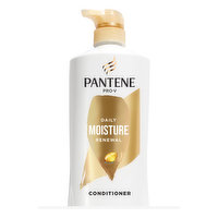 Pantene Pro V Daily Moisture Renewal for All Hair Types, Color Safe, with pump, 21.4 oz, 21.4 Ounce