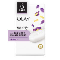 Olay Age Defying Bar Soap with Vitamin E and Vitamin B3 Complex Beauty Bars 3.75 oz, 6 count, 22.5 Ounce