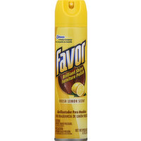 Favor Furniture Polish, Brilliant Shine, Fresh Lemon Scent, 9.7 Millilitre