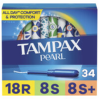 Tampax Tampons Trio Multipack, R/S/SP+ 34 Ct, 34 Each