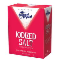 Diamond Crystal Iodized Salt, 400 Ounce