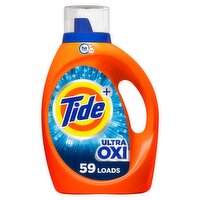 Tide Tide Ultra Oxi Liquid Laundry Detergent, 59 Loads, 84 fl oz, 84 Ounce