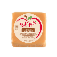 Apple Smoked Gruyere Cheese 8 oz, 8 Ounce