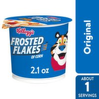 Frosted Flakes Cold Breakfast Cereal, Original, 2.1 Ounce