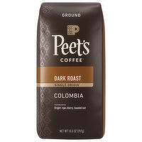 Peet's Coffee Coffee, Ground, Dark Roast, Colombia, 10.5 Ounce