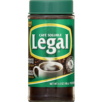 Legal Instant Coffee, Decaffeinated, 6.3 Ounce