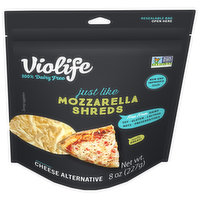 Violife Cheese Alternative, Mozzarella Shreds, 8 Ounce