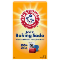 Arm & Hammer Baking Soda, Pure, 64 Ounce