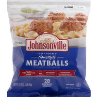 Johnsonville Meatballs, Homestyle, 28 Each