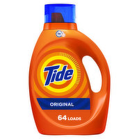 Tide Liquid Laundry Detergent, Original, 64 loads, 92 fl oz, 92 Fluid ounce