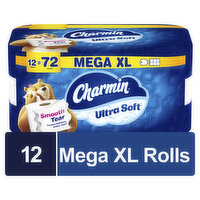 Charmin Charmin Ultra Soft Toilet Paper 12 Mega XL Rolls, 12 Each