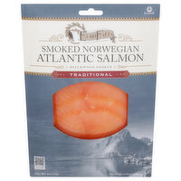 Echo Falls Salmon, Atlantic, Norwegian, Smoked, Traditional, 4 Ounce