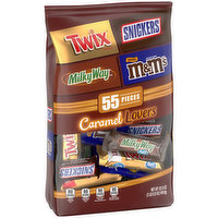 Mars Wrigley SNICKERS, M&M'S & More Assorted Caramel Chocolates, 32.13 Ounce