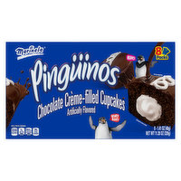 Marinela Marinela Pingüinos Chocolate Crème Filled Cupcakes, 8 count, 11.28 oz, 11.28 Ounce