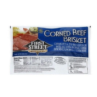 First Street Corned Beef Brisket, 3.3 Pound