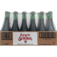 Senorial Soda, Sangria, 266.4 Ounce