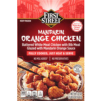 First Street Chicken, Mandarin Orange, 22 Ounce