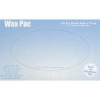 Wax Pac Bakery Tissue, Flat. Dry, Waxed, 1000 Each