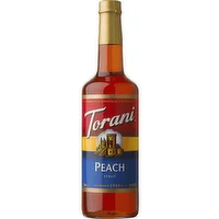 Torani Peach Syrup, 750 Millilitre