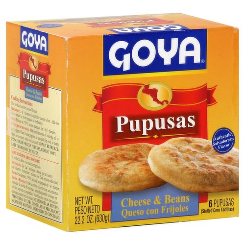 Goya Pupusas Cheese And Beans