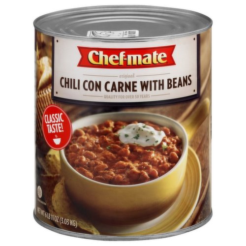 Chef Mate Chili With  Beans
