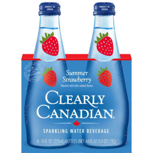 Clearly Canadian Summer Strawberry Sparkling Watr