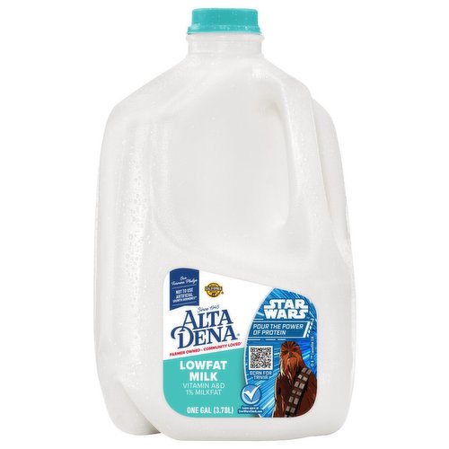 Alta Dena Milk, Lowfat, 1% Milkfat