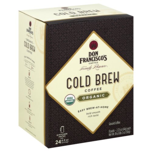 Don Franciscos Organic Cold brew Coffee