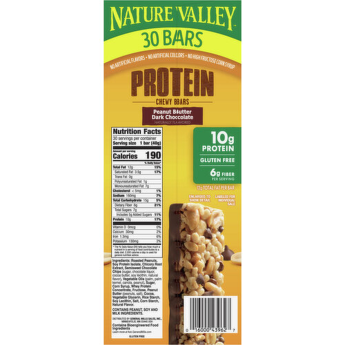 Nature Valley Peanut Butter Dark Chocolate Chewy Bars