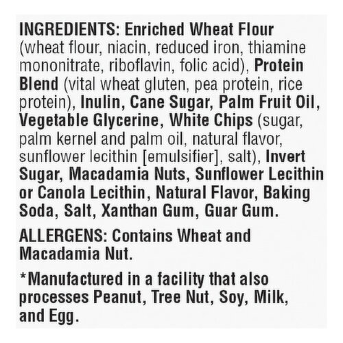 Lenny & Larry's Cookies, Protein, Soft-Baked, White Chocolate Flavored Macadamia