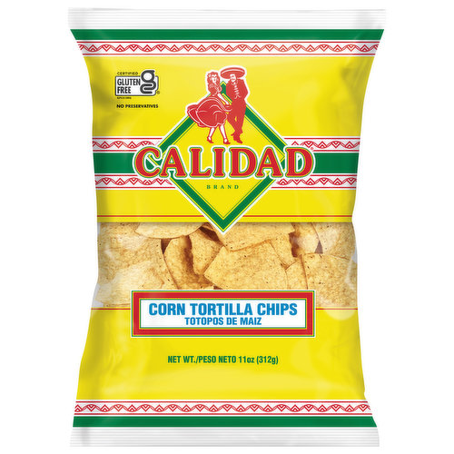 Calidad Tortilla Chips, Corn