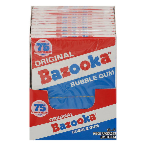 Bazooka Bubble Gum, Original