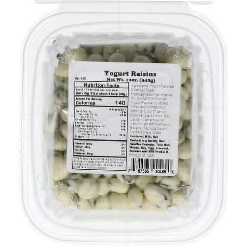 First Street Yogurt Raisins