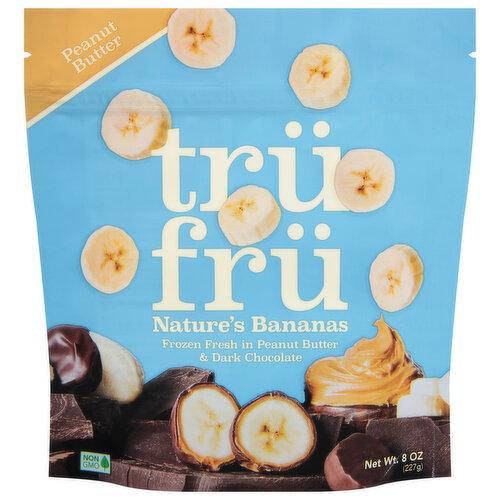 Tru Fru Nature's Bananas, Peanut Butter