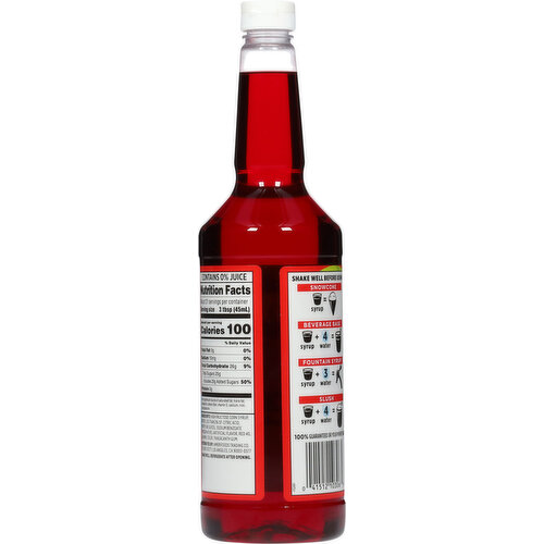 First Street Cherry Snow Cone Syrup