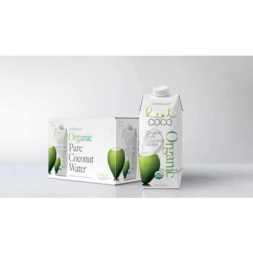 Real Coco 100% Organic Coconut Water