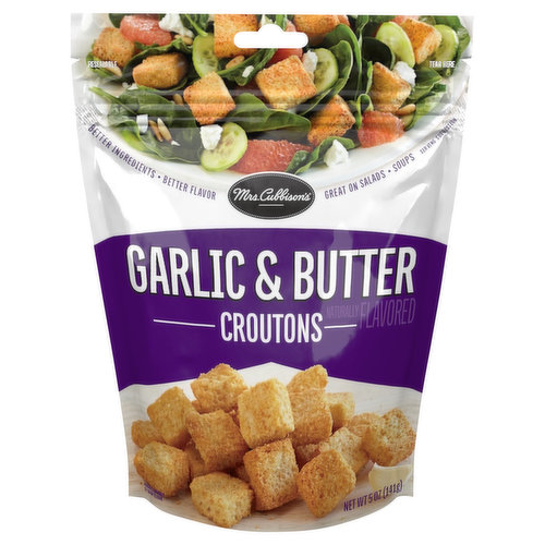Mrs. Cubbison's Croutons, Garlic & Butter