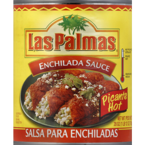 Las Palmas Enchilada Sauce, Picante Hot