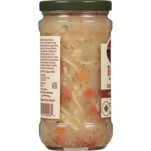 Rao's Soup, Slow Simmered, Chicken Noodle