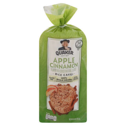 Quaker Rice Cakes, Apple Cinnamon
