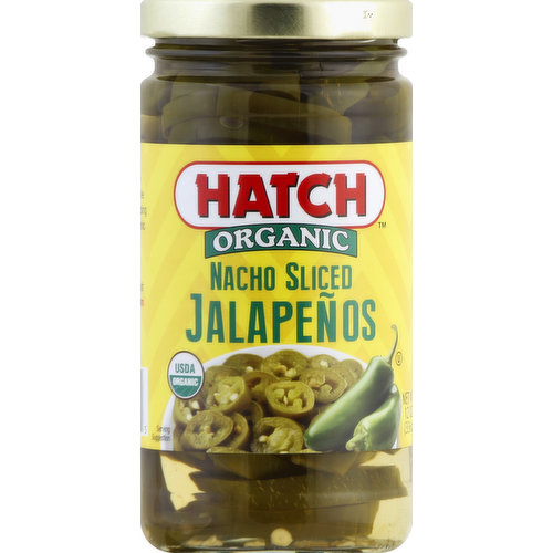 Hatch Jalapeno, Organic, Nacho Sliced