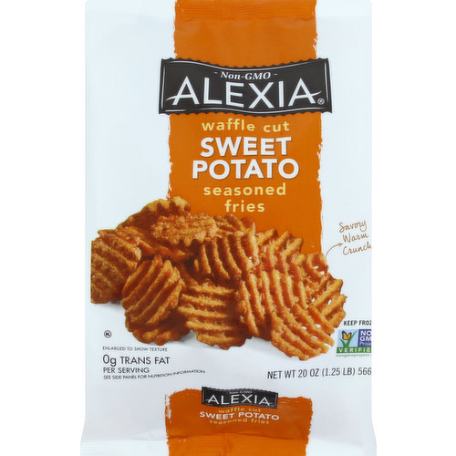 Alexia Fries, Seasoned, Sweet Potato, Waffle Cut