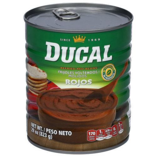 Ducal Refried Beans, Red