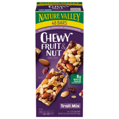 Nature Valley Granola Bars, Fruit & Nut, Trail Mix, Chewy