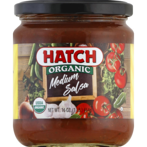 Hatch Salsa, Organic, Medium