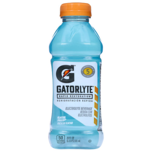 Gatorlyte Electrolyte Beverage, Glacier Freeze