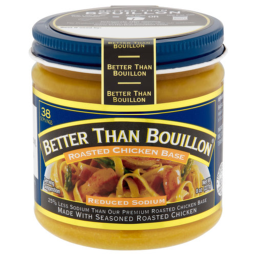 Better Than Bouillon Roasted Chicken Base, Reduced Sodium