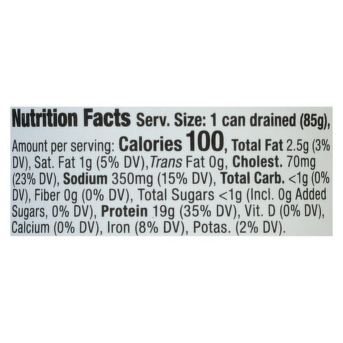 Bumble Bee White Chicken, in Water, Premium Chunk