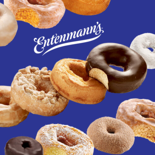 Entenmann's Rich Frosted Chocolate Donuts, 8 count, 16.5 oz